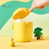 Milk Powder Box Formula Dispenser with Scoop Food Grade No Odor Cute Duckling Shape Formula Storage Container Baby Milk Powder Snacks Nuts Box