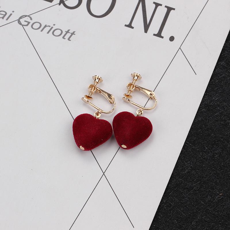 Асимметричные серьги-клипсы Velvet Love с жемчугом для женщин — пирсинг не требуется