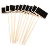 10pcs Wooden Blackboard Chalkboard Tags Wedding Boards, Chalks, S, Notes