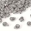 10/20/30 шт. тибетские антикварные серебряные металлические бусины-разделители в форме Будды 11x10,5 мм для самостоятельного изготовления ювелирных изделий