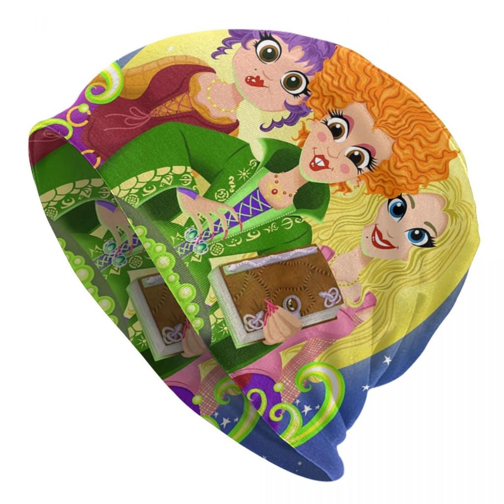 Шапка Hocus Sanderson Sisters Pocus, вязаные шапки, крутые шапки унисекс для взрослых, Хэллоуин, ведьма, фильм ужасов, зимние теплые шапки, шапка