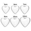 DIY Heart Shape Plastic Heart-shaped Ball Food Packaging Creative Sugar Box Candy Box Packaging