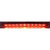 15" Clear Red Multi-function Stop Turn Tail Marker Trailer Light LED Bar Truck Waterproof USA Made