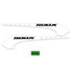 POSFIRA Motorcycle Rear Seat Stickers Vinyl Decal for Honda CB500X CB 500 X 500X 2016- 2018     Accessories