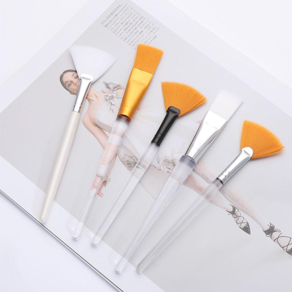 Лосьон для нанесения ночной маски DIY глиняная маска для лица кисточка для нанесения маски веер аппликатор для маски для лица инструменты