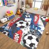 Football Pictures Rug Cartoon Football Living Room Decoration S Bed Non-slip Carpet Home Entrance Door Mat Kids