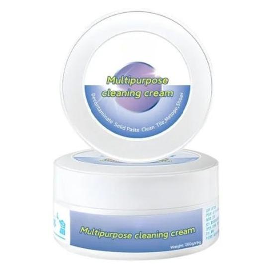 1/2 шт. Белая паста для чистки обуви, многофункциональное чистящее средство для кроссовок с губкой, пятно от крема для обуви