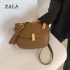 Premium Retro Bag Women's Spring and Summer New Trendy Korean Version Versatile Single Shoulder Crossbody Ins Fashion Saddle Bag