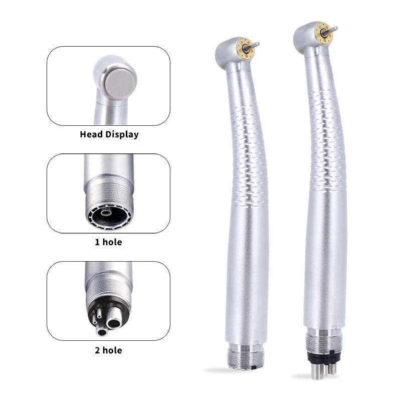 Dental 5 LED High Speed Handpiece Dentist Tips rotation Push Button Ceramic Bearing Rotor Dentistry Teaching Model Equipment