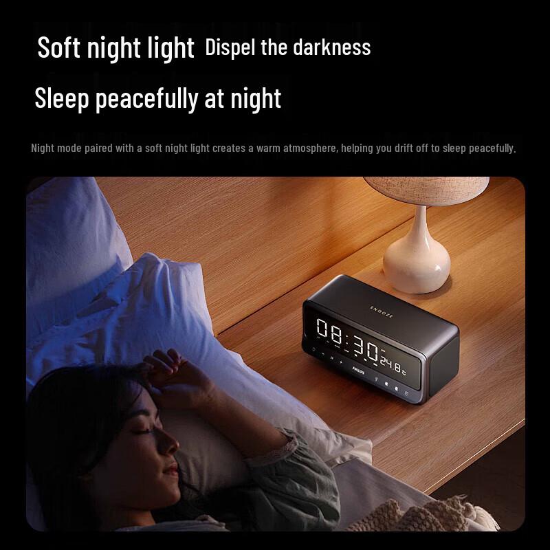 Philips Smart Bluetooth Clock Speaker TAS3609