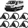 6 шт. стальных грузовых крюков, подходящих для Ford Transit 150 250 350 Van