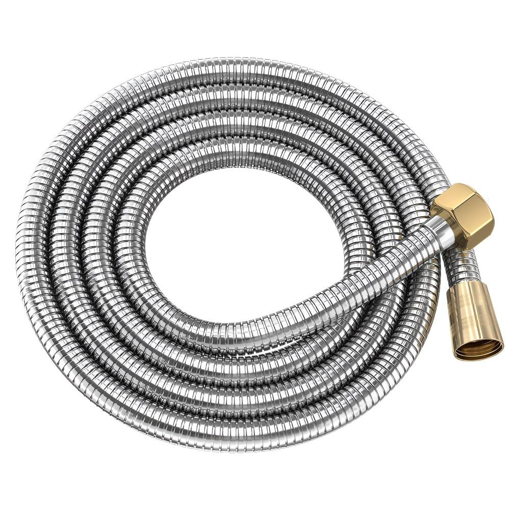 Reinforced Handheld Shower Head Hose Brass Nut Replacement Hose Universal Shower Hose Home Hotel