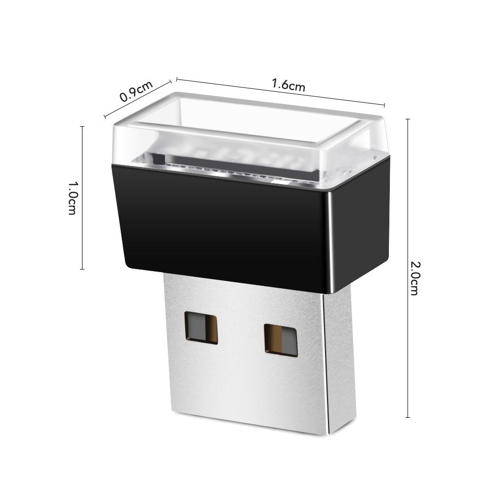 1 шт. автомобильный мини-USB светодиодный атмосферный светильник для салона автомобиля неоновая декоративная лампа аварийное освещение универсальный ПК портативный Plug and Play