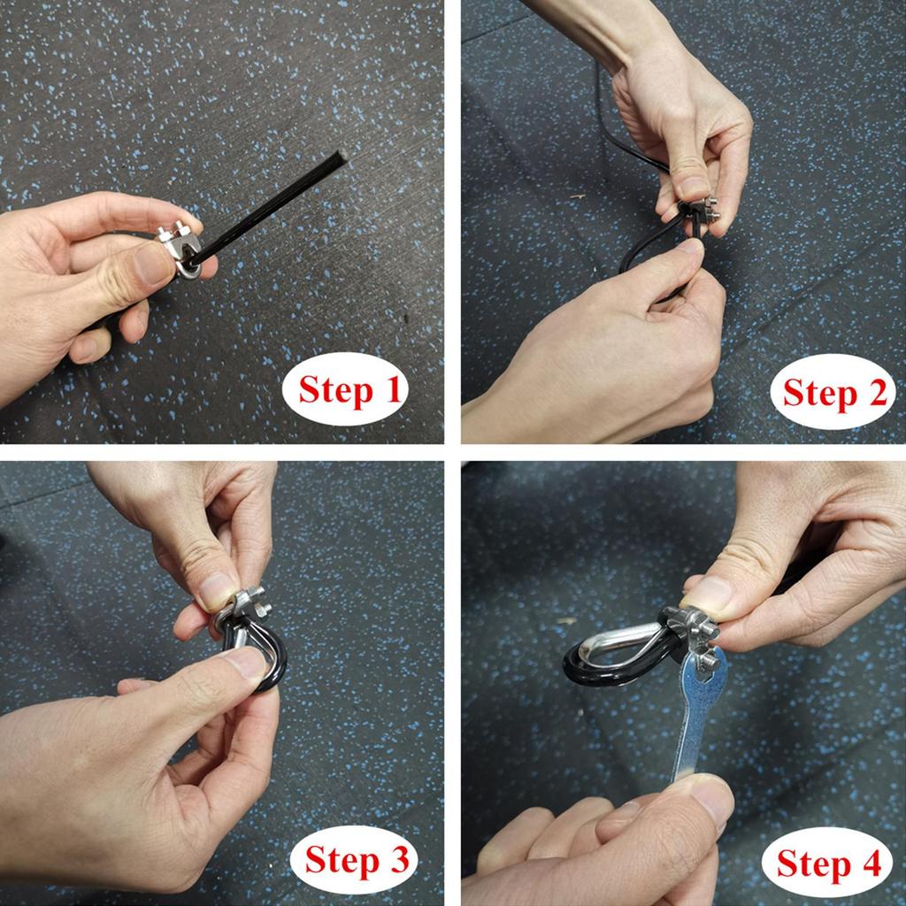 Accessory Equipment, Replacement Cable, Nylon , Metal Connector, Steel Clamp, Suitable for