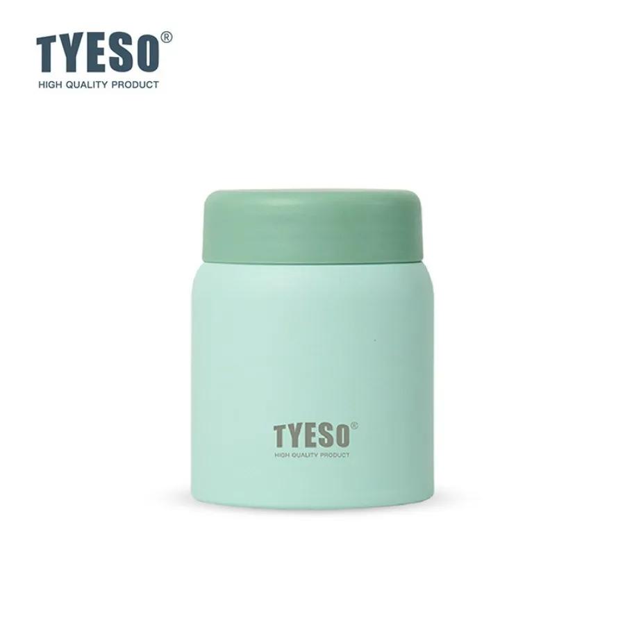Tyeso 220 мл Милые термосы Компактная вакуумная колба Матовая нержавеющая сталь Портативная термокружка Стильная Герметичная Ежедневный незаменимый предмет