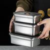 Leak-Proof Stainless Steel Lunch Box Fresh-keeping Food Storage Box Food Container Camping