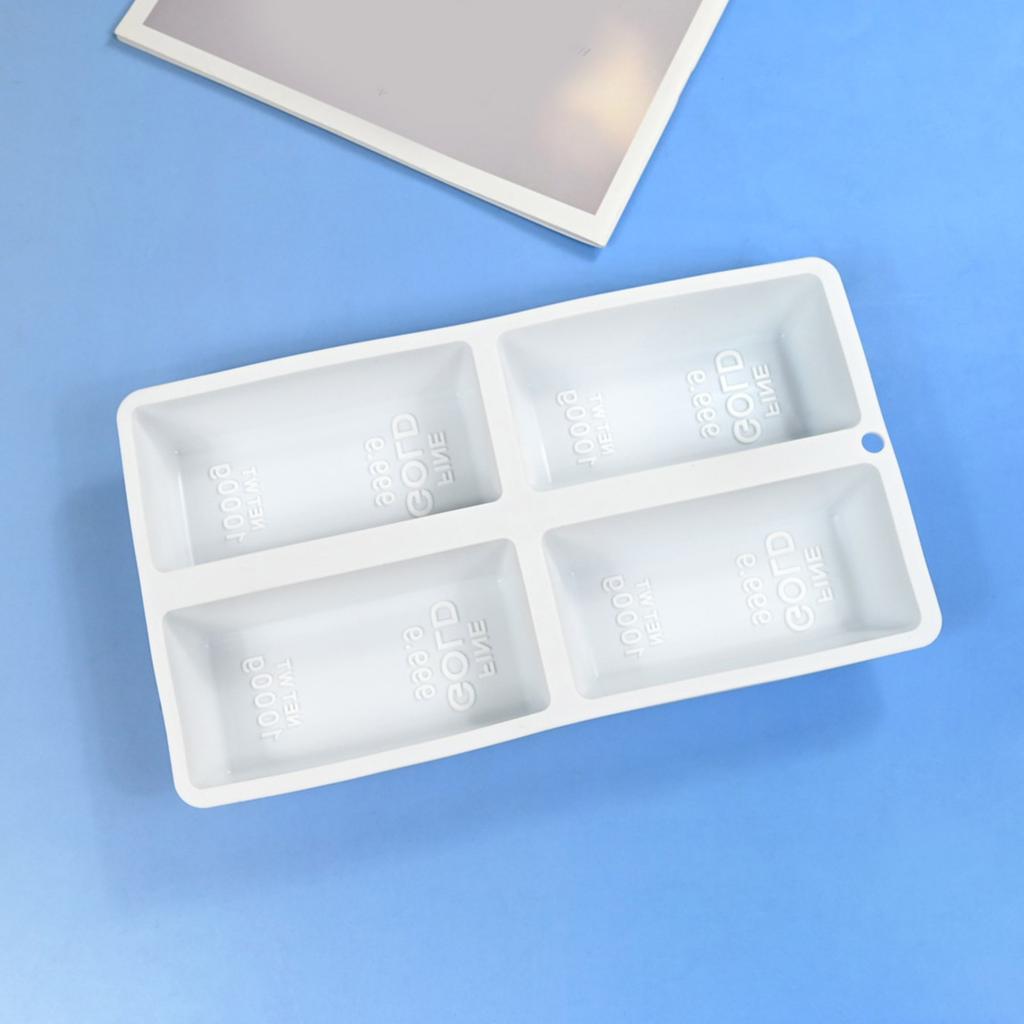 Силиконовые формы в форме золотого кирпича Формы для шоколада и помадки Праздничная выпечка Инструменты для украшения Изготовление муссов Формы для тортов Endurin