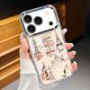 Чехол для телефона 'Пейзаж снежной горы' для iPhone 17 Pro Max С покрытием Рамка для камеры Прозрачная Мягкая крышка для iPhone 16 15 14 13 Pro Max 11 16E 17E