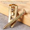 30Pcs/50Pcs Thickened Manganese Steel Wall Fastener High Hardness Steel Anchor  Drywall Installation