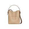 Mrs. Qiao 2025 New High-End Leather Handbag Bucket Bag Women's Crossbody Bag Genuine Leather Women's Shoulder Bag