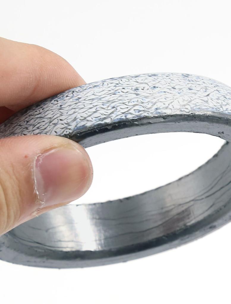 uxcell Выхлопная труба, уплотнительное кольцо, фланец глушителя, графит, внутренний диаметр 60 мм