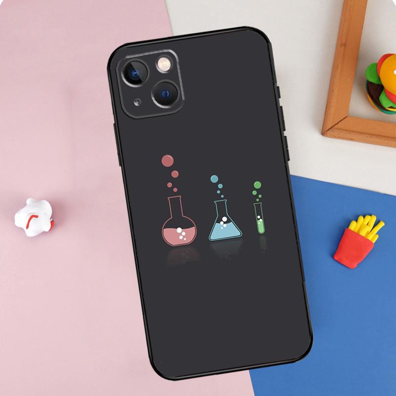 Чехол для телефона с принтом Наука Биология Химия для iPhone 16 Pro Max 11 12 13 Mini 14 15 Pro Max XR 16e 15 16 Plus Защитная крышка