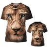 Summer Hip Hop Series Digital 3D Printed Men's Street Short Sleeved Sports T-shirt Top
