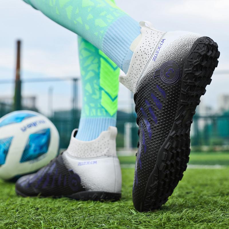 31-48 футбольные бутсы мужские с короткими ногтями TF искусственный газон профессиональные молодежные футбольные бутсы большого размера детские футбольные бутсы