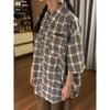 Summer New Casual Five Quarter Sleeved Shirt Oversized Loose Couple Five Quarter Sleeved Short Sleeved Shirt For Men And Women
