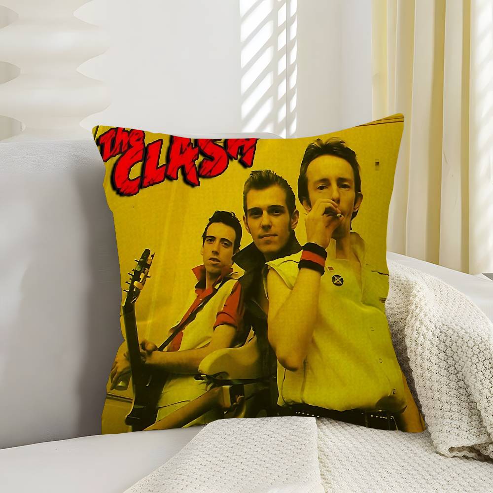 The C-Clash Band Cushion Cover Decorative Pillow Sofa Home Decor Case Pillow Cases