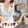 10pcs Needle Buckle DIY Decorative Safety Button Covers Imitation Pearl Button Brooch Pins  For Hats