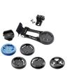 BMC Aero Type Combo Mount with 10 Compatible with and GoPro HERO [RecMount] [ICS01 Stem] [Compatible Brands] [BMC+GP] Garmin, CatEye, Pioneer,