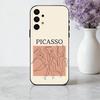 P-Picasso A-Abstract  P-Painting A-Art Phone Case For Samsung Galaxy A73,A72,A71,A70,A53,A52,A51,Soft Silicone Black Cover