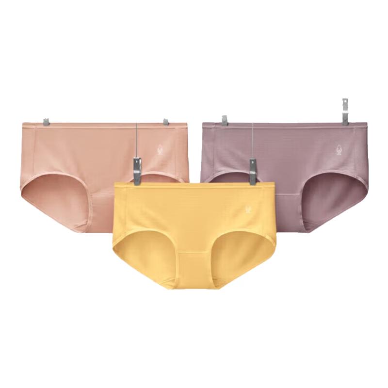 Bananain Silver Skin 500E Women's Modal Mid-Waist Briefs 3-Pack