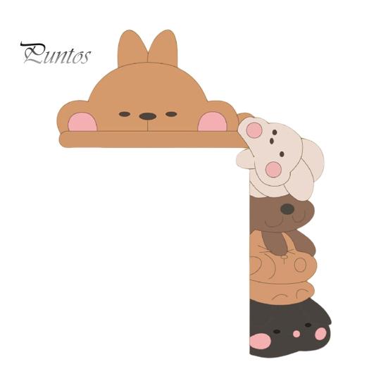 1/2 шт. пасхальный кролик дверной уголок украшение фермерский деревенский мультяшный кролик дверная рама знак передняя дверь край верхний орнамент