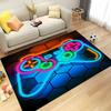 Cartoon Gamer Game Gamepad Area Rug, Carpet Rug for Living Room Kids Bedroom Sofa Kitchen Doormat Decor,Child Non-slip Floor Mat