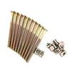 10pcs Spare Parts Cross Dowel Set M6 X 100mm Furniture Connector Parts Beds Headboards Cots