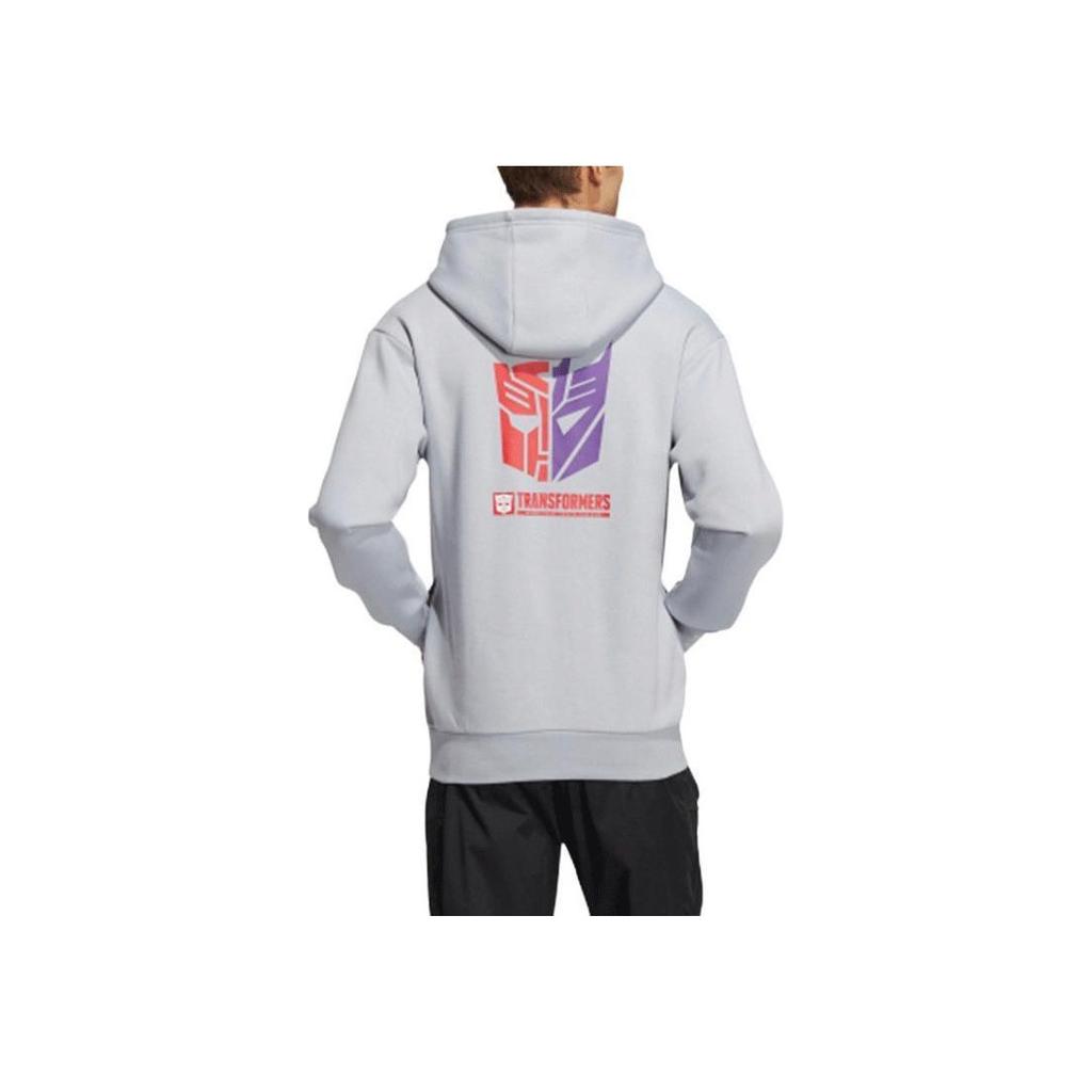 Adidas X Transformers Limited Edition Tiger Year Hoodie Unisex Hoodie Light-Silver HM7448
