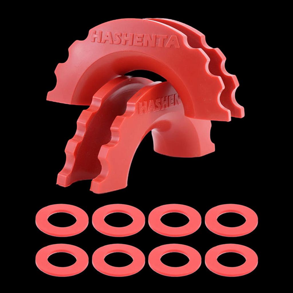 D-ring Shackle Isolator with Washers for 3/4 Inch Towing Shackles To Protect Your Bow Shackle Hackles Bumper Accessories