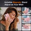For iPhone 17 Case Compatible with MagSafe Kickstand TPU+PC Drop Protection Phone Cover