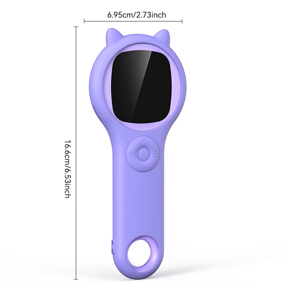 Микроскоп для детей, 2-дюймовый экран IPS, увеличительное стекло с 8 светодиодами, 500-кратное увеличительное стекло для