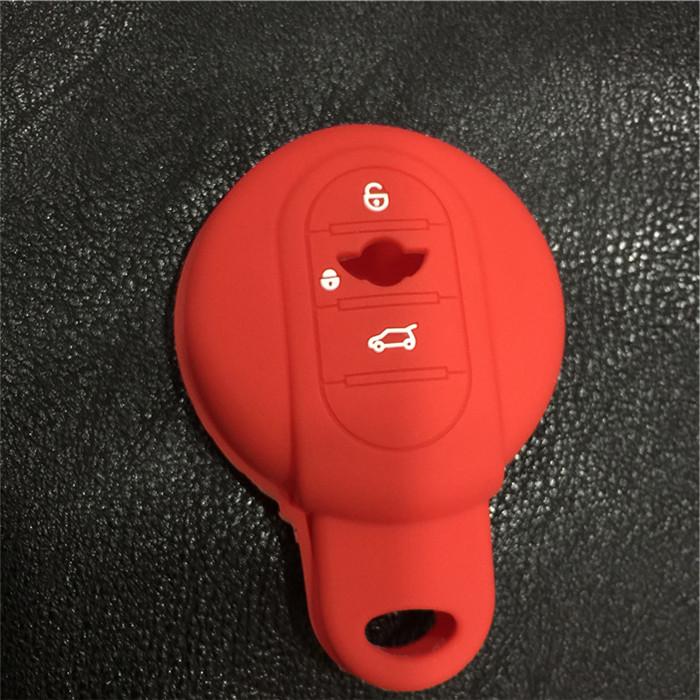 Силиконовый Чехол-Крышка для Брелока 3B FOB для bmw MINI Cooper F55 F56 2014 - 2015 Защитный Аксессуар для Ключа MINI