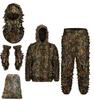 Дышащий костюм для мужчин и женщин, легкий костюм с капюшоном и дизайном Wild Leafy, лесной охотник, маскировочный костюм