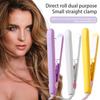Mini Dual Purpose Curling Iron 2-In-1 Curling Wand Flat Iron Hair
