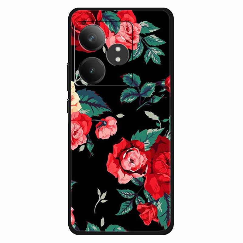 Чехол Для Realme GT 6T / GT 6 Чехлы Силиконовый Планета Расписной ТПУ Мягкая Задняя Крышка Телефона Для RMX3853 Защитный Чехол RMX3851 GT 6