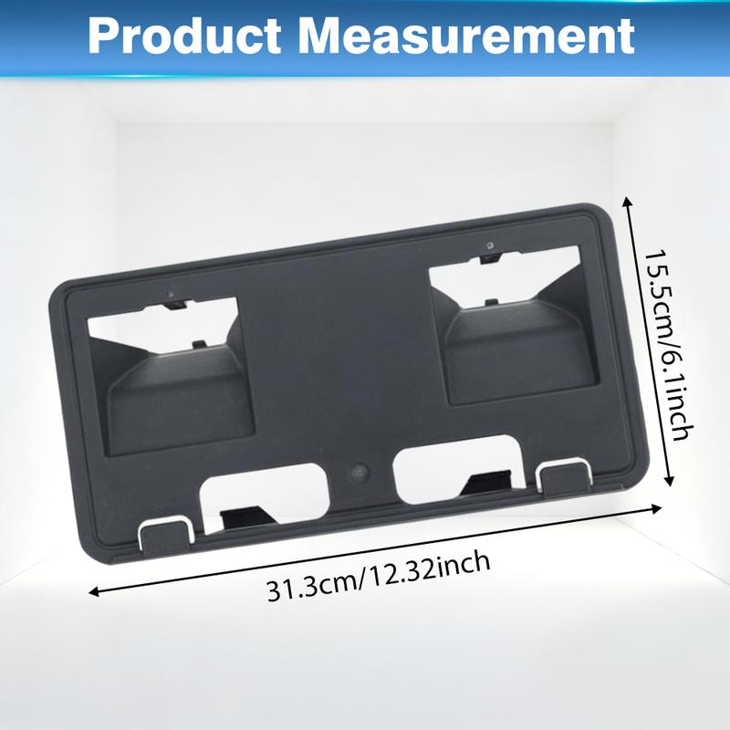Car Front Lower License Plate Bracket For Ford F-250 F-350 F-450 F-550 Super Duty  2024 2025 PC3Z-17A385-BB PC3Z-17A385-BA