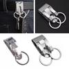 Quick Release Belt Keychain Heavy Duty Belt Key Holder Stainless Steel Keyring Jewelry Hooks