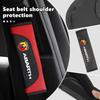 Для автомобиля Abarth Накладка на плечевой ремень сиденья Защитная накладка на ремень безопасности Аксессуары для салона Авто FIAT 500 FR 500X Grande Punto Tipo