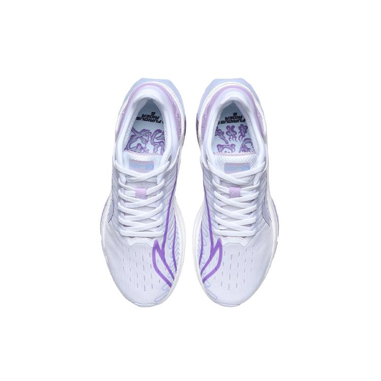 Li Ning Furious Rider 5.0 Повседневная обувь Женская Низкая Белый/Фиолетовый ARZR002-2