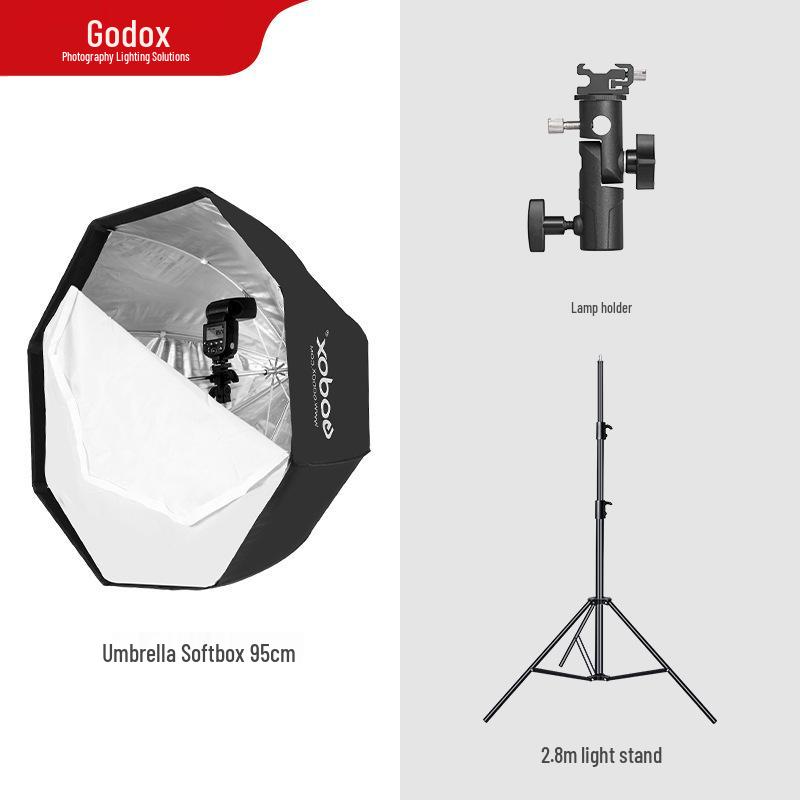 Восьмигранный софтбокс Godox с сотами - Портативный 80/95/120 см Заполняющий свет для камеры